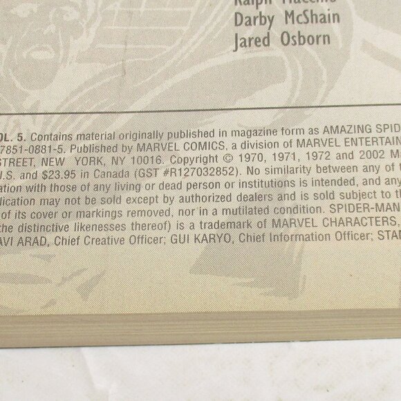 6 SPIDER-MAN Marvel Grapghic Novels Early 2000's Comic Books - Picture 4 of 16